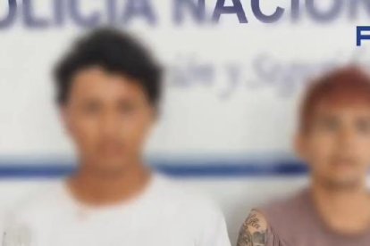 Los sospechosos fueron capturados en el mismo coche sustraído.