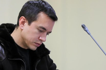 Daniel Noboa enfrenta la crisis energética en su gobierno.