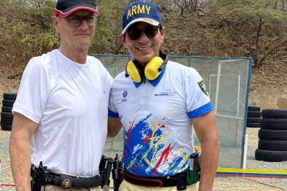 El argentino Marcos Kruszewski y Errol Elizalde dos de los participantes.