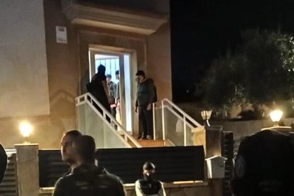 En esta casa fueron capturados los presuntos líderes de Los Tiguerones.