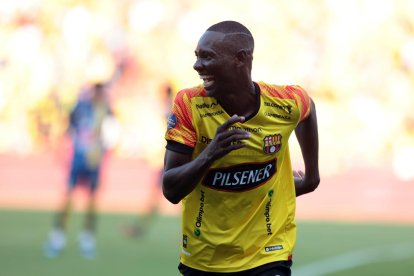 Janner Corozo, hombre gol del Barcelona SC.