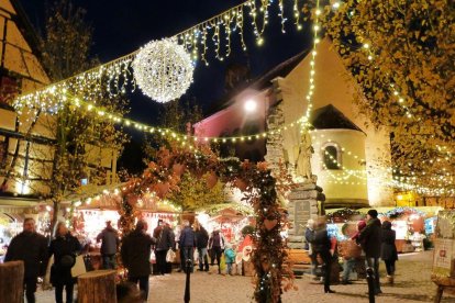 Los turistas pueden disfrutar de su Merado de Navidad.