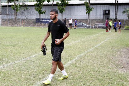 Burbano (c) defendió al Bombillo por 7 temporadas, entre 2013 y 2020.