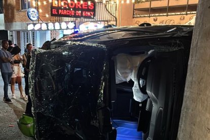 La camioneta en la que se movilizaba el cabecilla criminal.