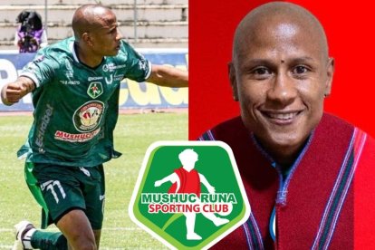 Mathías Acuña jugador del Mushuc Runa que se suicido.