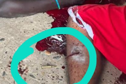 Este tipo de bala se encontró en la escena del crimen en Shushufindi.