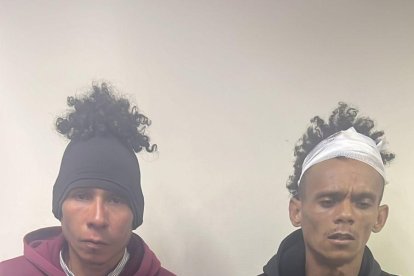 Los sospechosos detenidos tras este incidente fueron identificados como José Espinoza y Joel García.