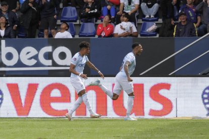 Ismael Díaz convirtió el gol al minuto 90'+4 para Universidad Católica ante IDV