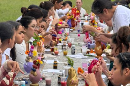 La mayoría de mujeres que acuden al taller llegan con rupturas amorosas.