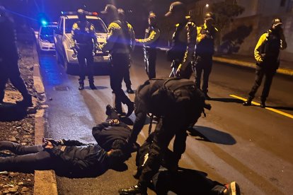 Un delincuente fue abatido durante el tiroteo en Rumiñahui