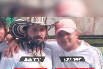 Alias Topo y alias Fito son compinches, según la Policía.