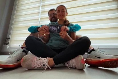 Glenda Morejón y su esposo anunciaron también que iban a ser padres el 11 de marzo