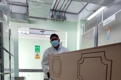 Álex Medina es sargento del Servicio de Investigación de Accidentes de Tránsito.