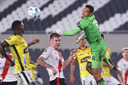 Barcelona SC: José David Contreras fue figura ante River.