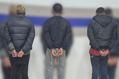 Uno de los tres sujetos se identificó como supuesto sicario de Los Choneros.