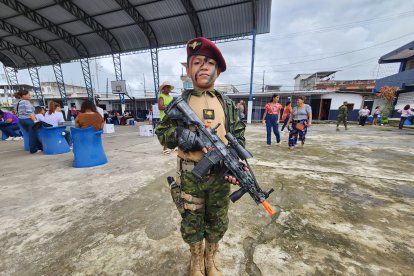 El minicomando se siente orgulloso de serlo.