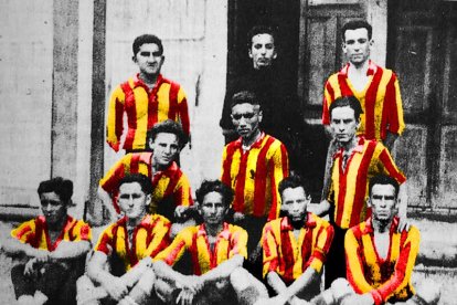 Este fue el primer plantel de Barcelona SC. Foto tomada en 1926.