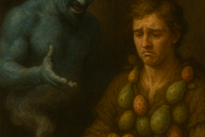 Sorprendido ante el resultado: así puede acabar tu deseo si el genio toma todo literalmente. Aquí vemos a un hombre tuneado.