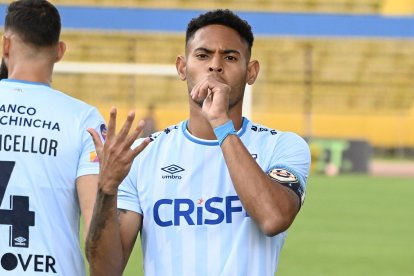 Ismael Díaz es la referencia en el ataque de la Universidad Católica.