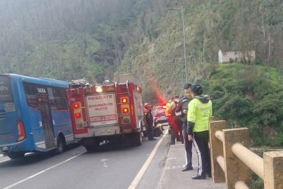 La alerta se recibió a las 15:00 aproximadamente.