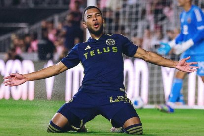 El ecuatoriano Pedro Vite fue uno de los más destacados en Whitecaps ante Inter Miami.