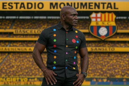 Ilustración gráfica de Segundo Castillo y los botones que se vienen.