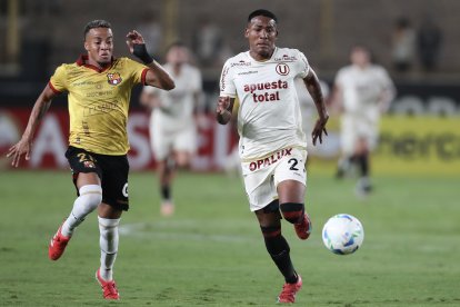 Barcelona SC cayó derrotado ante Universitario en Lima.