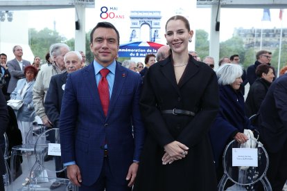 La primera dama acompaña a su esposo en los eventos diplomáticos.