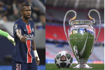 Willian Pacho y su primera final de la Champions.