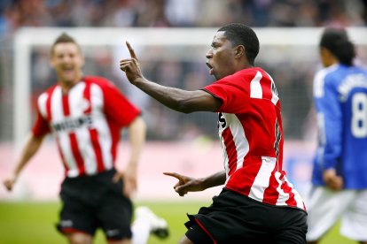 Edison Méndez hizo el primer gol ecuatoriano en la Champions.