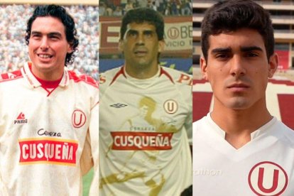 Alfonso es sobrino del Chemo del Solar, ídolo de la U (i) e hijo de Álvaro Barco (c), campeón también en la U en su momento y actualmente su agente.