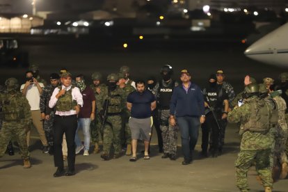 Alias Fito llegó a Guayaquil tras ser capturado en Montecristi, Manabí.