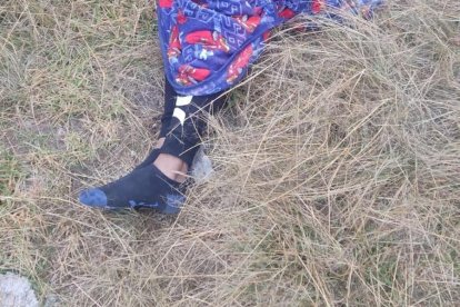 El cuerpo fue hallado en un terreno baldío.