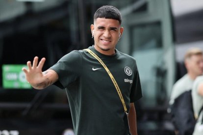 Kendry Páez compartió con Chelsea durante el Mundial de Clubes 2025.