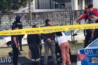 Los comerciantes de la zona están preocupados por el hecho violento.