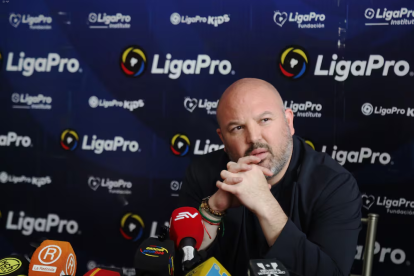 Miguel Ángel Loor, presidente de LigaPro, se refirió a la gestión de Francisco Egas en FEF.