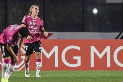 El argentino Claudio Spinelli, goleador del Independiente del Valle en LigaPro.