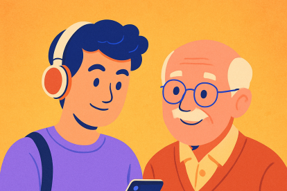 Los padres y abuelos no entienden muchas palabras.