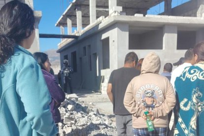 Los vecinos están consternados por este hecho violento.