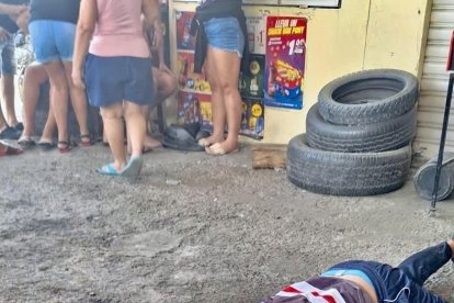 Allegados a la víctima protagonizaron escenas de dolor en el sitio