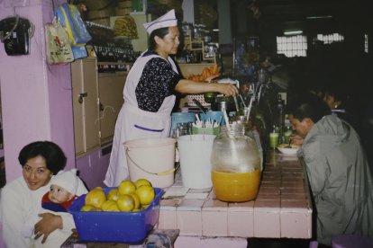 La tía de Mónica es una de las fundadoras del mercado.