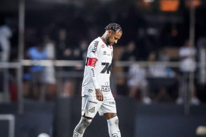 Neymar, referente ofensivo del Santos FC-