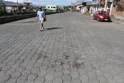 En esta zona fue donde ocurrió el hecho violento.