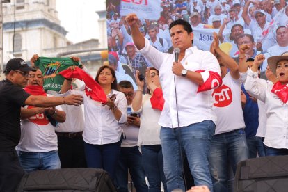 El sindicalista Richard Gómez, en una imagen de 2023.