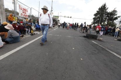 Los cierres viales se registraron con mayor fuerza en la zona norte del país.