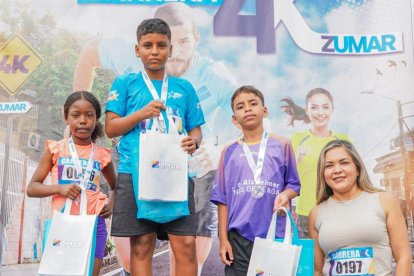 Los ganadores se llevaron los premios y el reconocimiento deportivo.