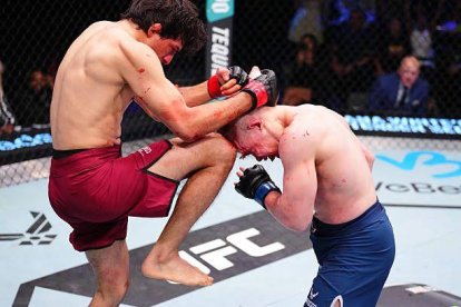Adrián Luna Martinetti se ganó un contrato con UFC.