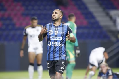 Junior Sornoza marcó el gol de Independiente del Valle ante Atlético Mineiro.