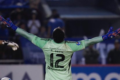 Pedro Ortiz, portero de Emelec.