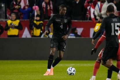 Joel Ordóñez, defensa de la selección ecuatoriana.